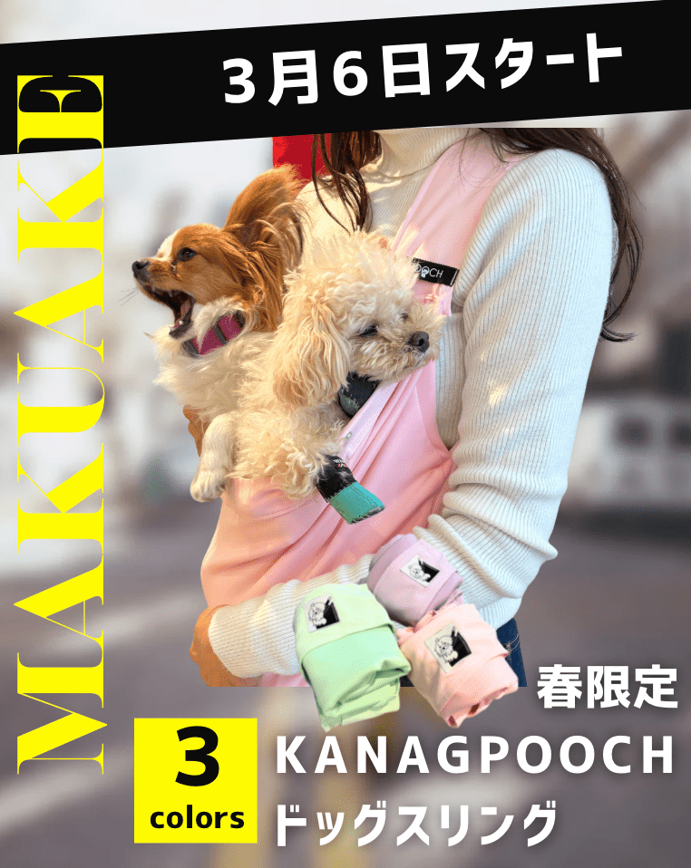 KANGAPOOCH春限定カラー先行販売｜Makuake数量限定スタート【2026