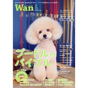 Wan 3月号に『犬のお散歩メッセージワッペン』が掲載されました! - Alice's Dog & Cat