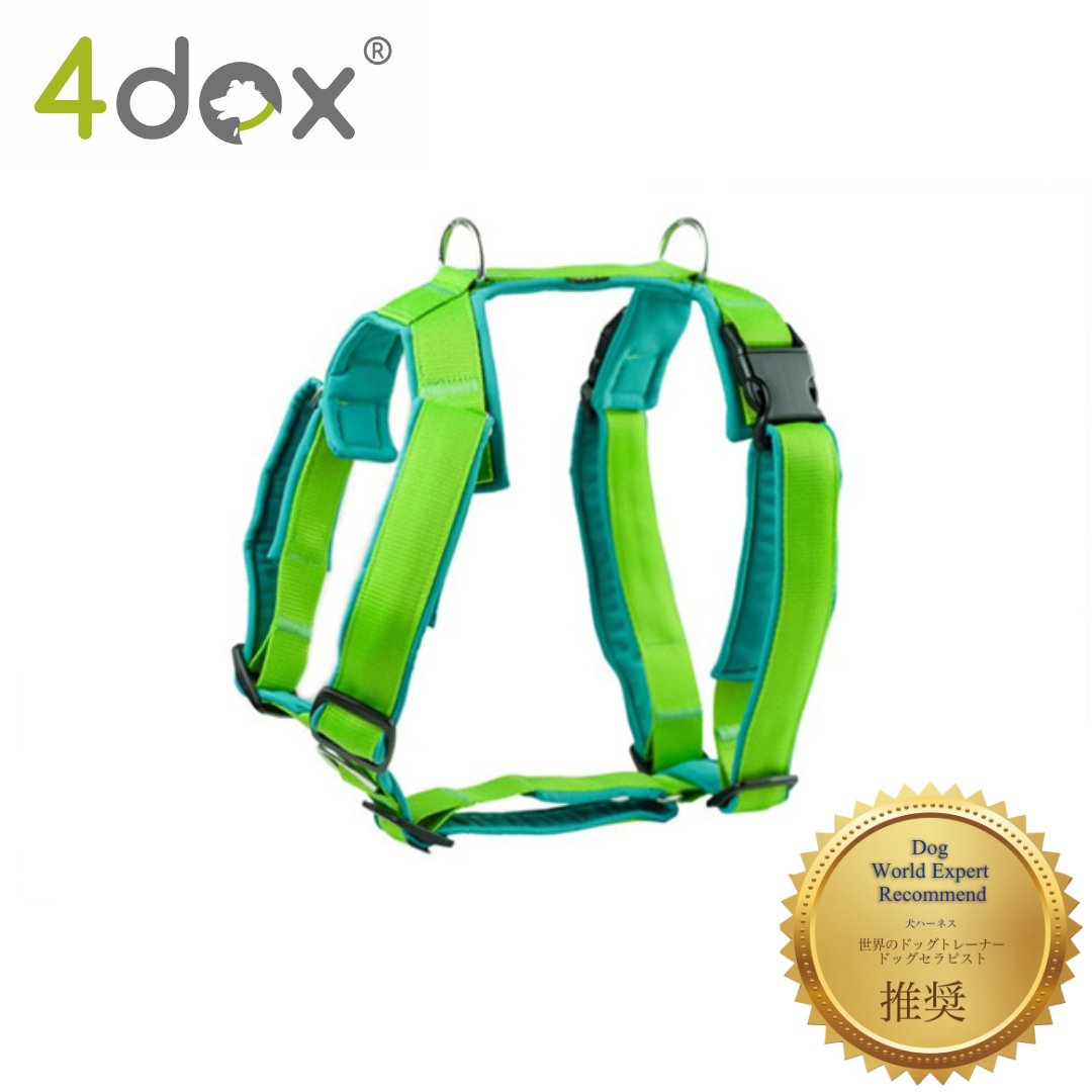 犬用ハーネス4dox｜H・Y形状｜引っ張る力を均等分散｜高品質