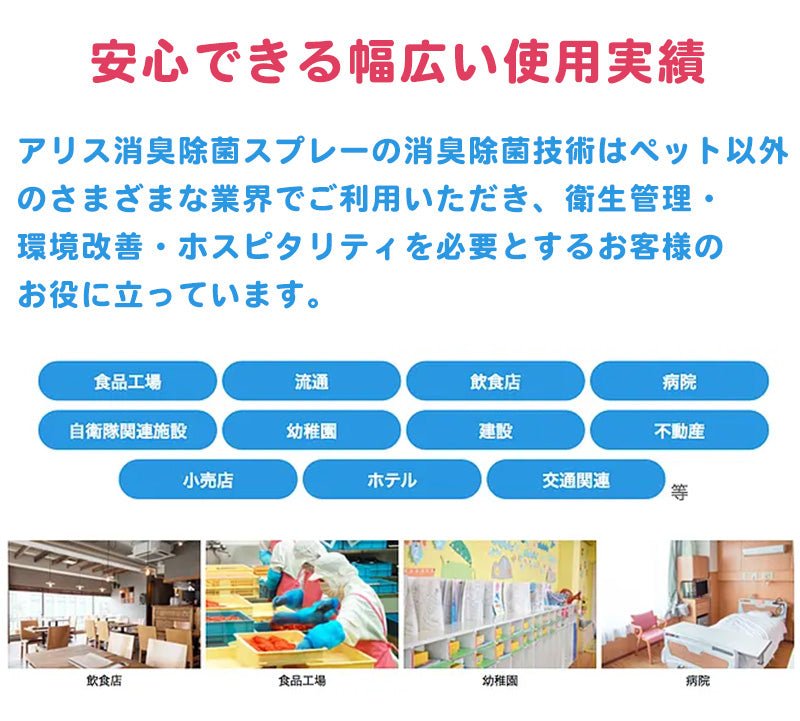 犬猫用 Alice's Dog & Cat アリス消臭除菌スプレー - 無香料でニオイ菌ゼロに|ペット用香水・消臭スプレー|犬用 猫用 Alice's Dog & Cat アリス消臭除菌スプレー - Alice's Dog & Catproduct_type