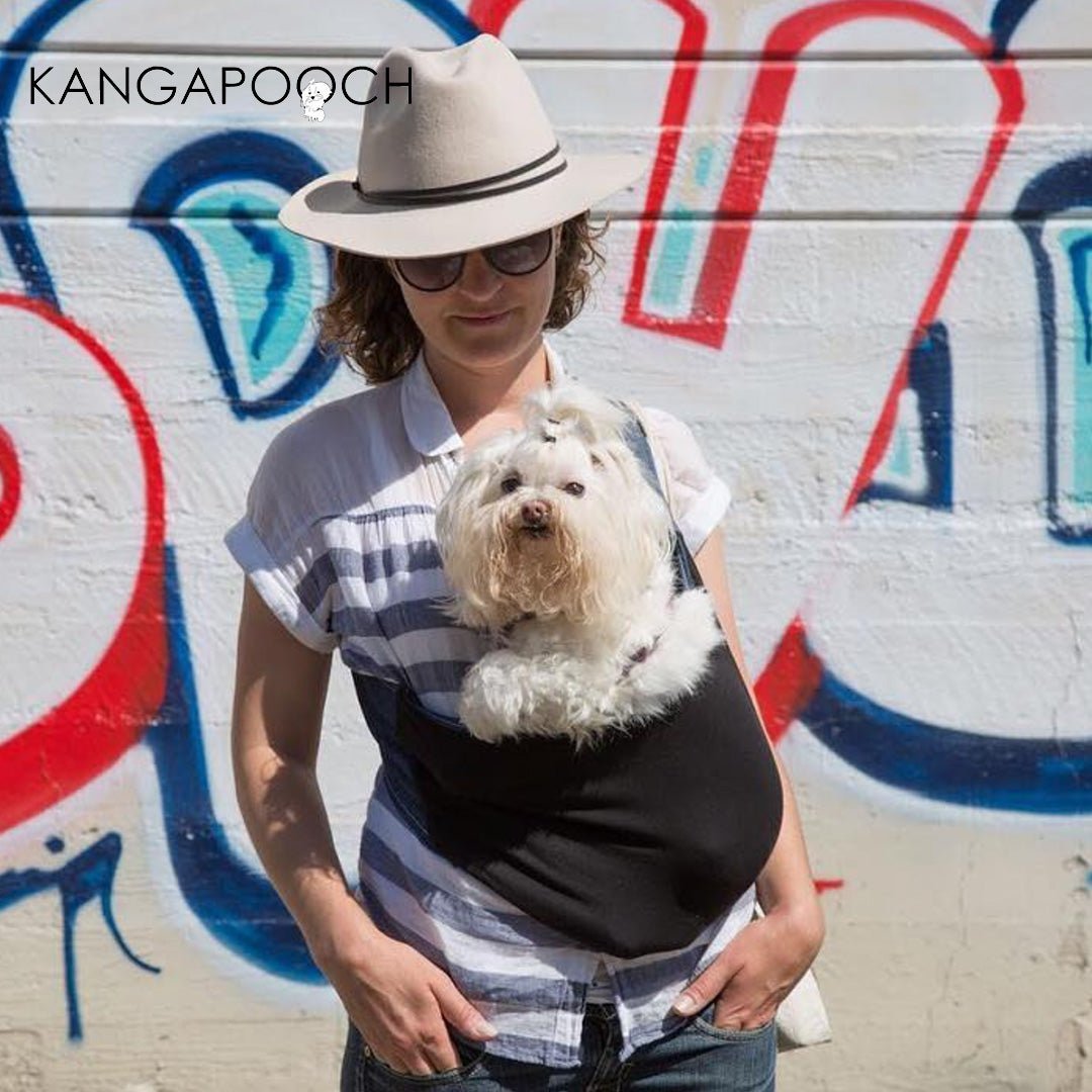 犬用 Kangapoochドッグスリング - 安全で快適な犬抱っこ紐|ドッグスリング|犬用 Kangapoochドッグスリング - 軽量で快適な犬抱っこ紐|ドッグスリング