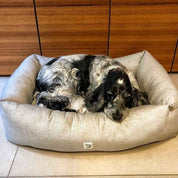 犬猫用ベッド Leo & Luna シッタコレクション アイスグレー| 快適・スタイリッシュでインテリアにも最適|犬猫用ベッド