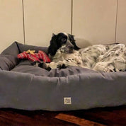 犬猫ベッド Leo & Luna フィオレコレクション ターキッシュグレー | 丈夫なクッションと可愛いカラー|犬用ベッド