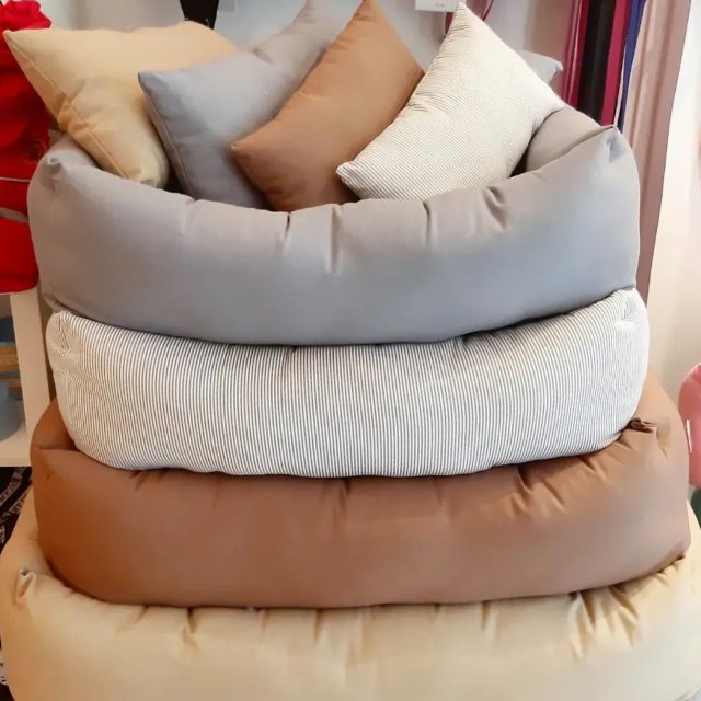 犬猫ベッド Leo & Luna フィオレコレクション ミストグレー | 丈夫なクッションと可愛いカラー|ペット・ペット用品>ペット用品>犬用品>犬用ベッド|犬猫ベッド Leo & Luna フィオレコレクション ミストグレー | 丈夫なクッションと可愛いカラー|犬用ベッド