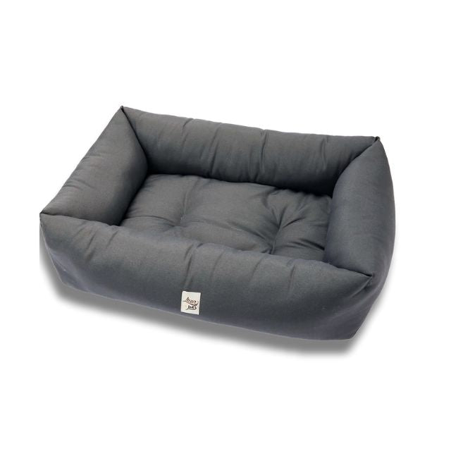 犬猫ベッド Leo & Luna フィオレコレクション ターキッシュグレー | 丈夫なクッションと可愛いカラー|犬用ベッド