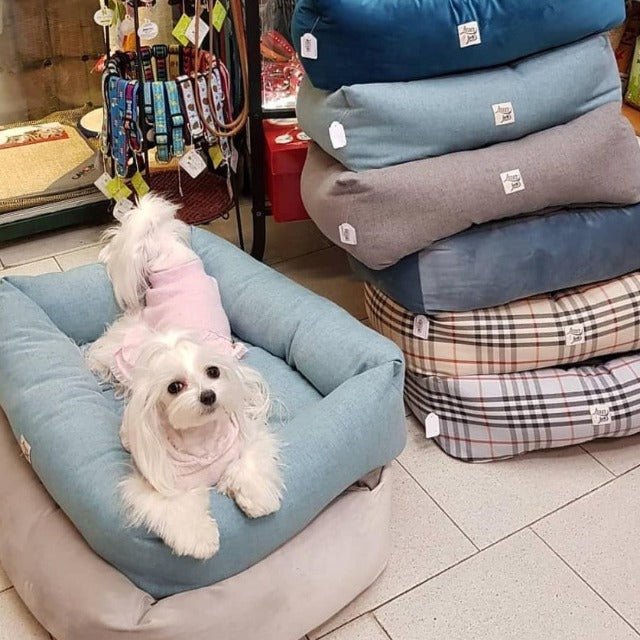 犬猫用ベッド Leo & Luna シッタコレクション アクアグリーン| 快適・スタイリッシュでインテリアにも最適|犬猫用ベッド