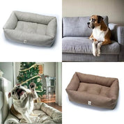 犬猫用ベッド Leo & Luna シッタコレクション アイスグレー| 快適・スタイリッシュでインテリアにも最適|犬猫用ベッド
