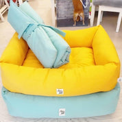 犬猫ベッド Leo & Luna フィオレコレクション ペパーミントグリーン | 丈夫なクッションと可愛いカラー|犬用ベッド