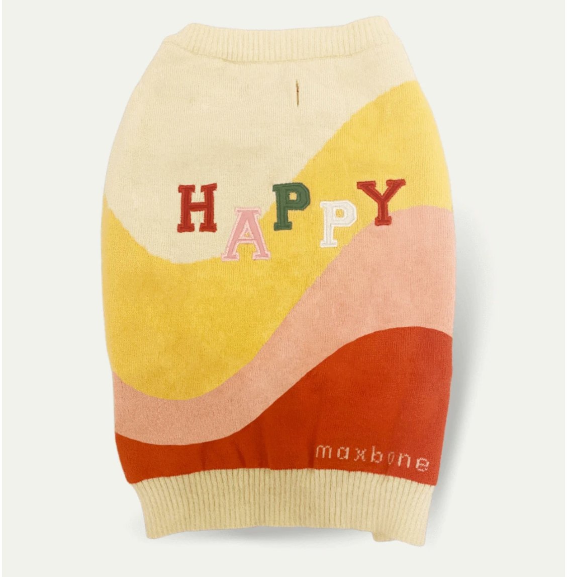 maxbone Happy ハッピーニットジャンパー|犬用ウェア|maxbone Happy ハッピーニットジャンパー - Alice's Dog & Catproduct_type