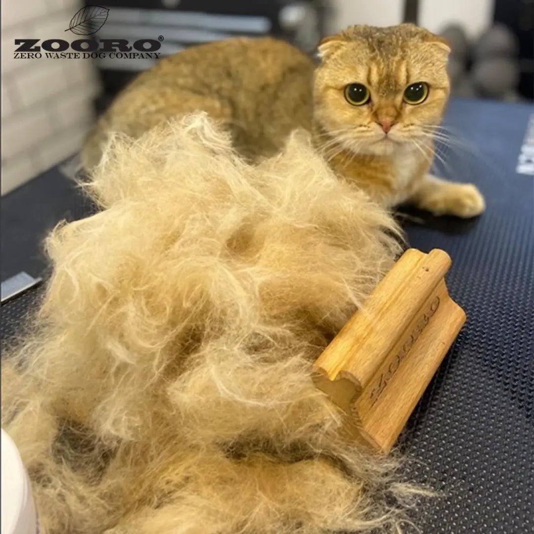 犬猫うさぎの抜け毛取り - ZOORO 短毛用 グルーミングコーム|ペット用グルーミング用品|犬猫 抜け毛ケア 換毛期 ゾログルーミングコーム、短毛種から長毛種まで対応するペット用コーム ゾロ公式