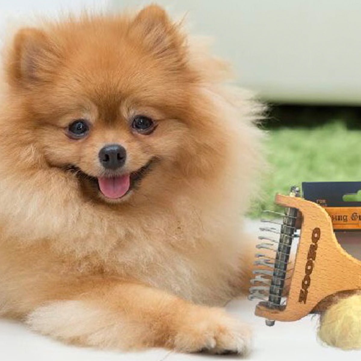 犬猫の抜け毛取り - ZOORO 長毛用 グルーミングコーム|ペット用品グルーミング用品|犬猫の抜け毛取り - ZOORO 長毛用 グルーミングコーム ロングタイプ | プロ仕様のペット用ブラシ|ペット用品グルーミング用品