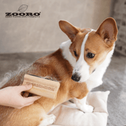 犬猫うさぎの抜け毛取り - ZOORO 短毛用 グルーミングコーム | プロ仕様ペット用ブラシ|ペット用グルーミング用品