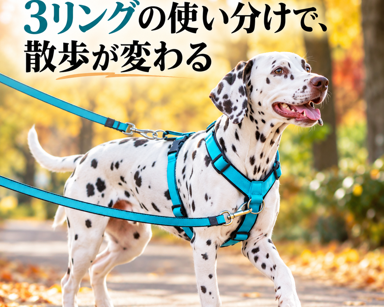 秋のトレーニング再開｜3リングの使い分けで、散歩が変わる - Alice's Dog & Cat