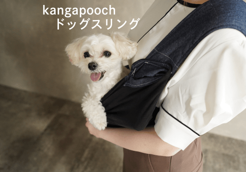 犬にも人にも負担が少ないスリングバッグ カンガプーチ - Alice's Dog & Cat