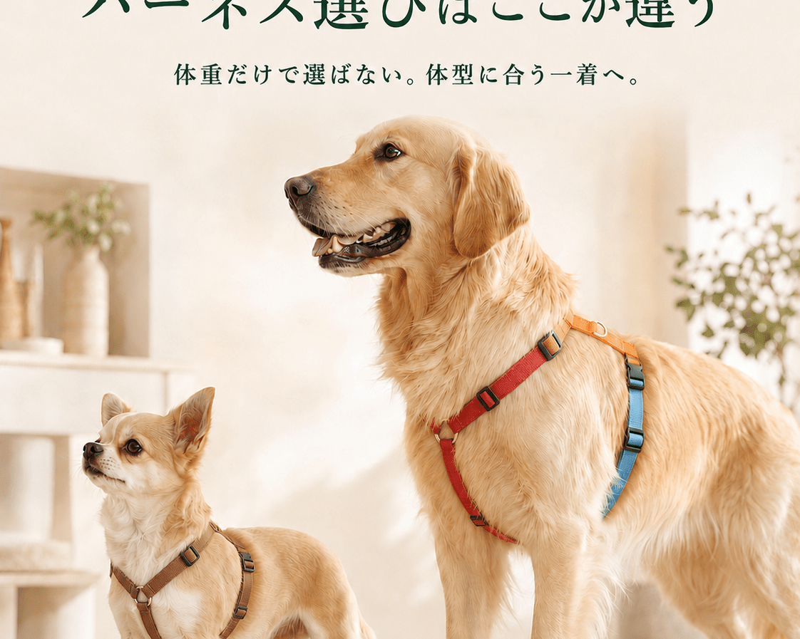 小型犬と大型犬、ハーネス選びはここが違う - Alice's Dog & Cat