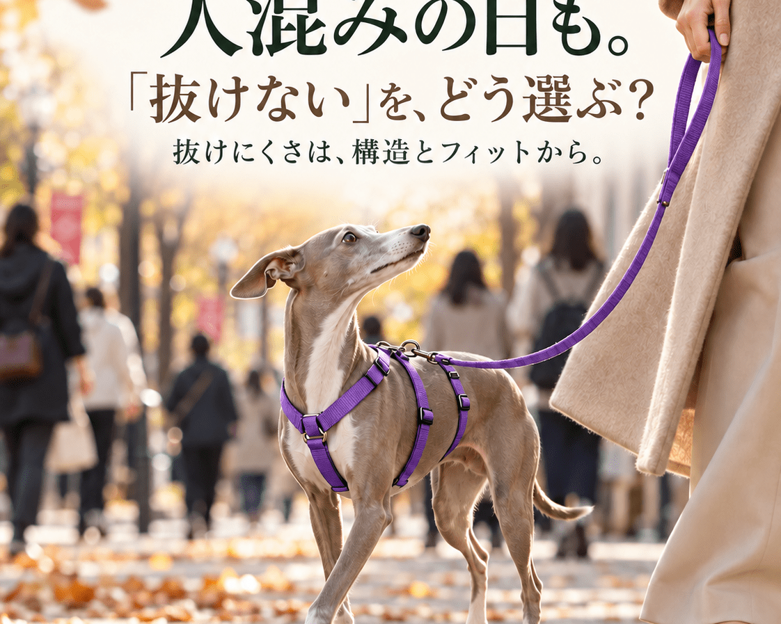 風の強い日・人混みの日の散歩と｜「抜けない」という条件 - Alice's Dog & Cat