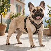 犬用ハーネス 4dox コンフォートプラス チョコレート｜引っ張りに強い全体パッド・3リング チェコ製｜ペット・ペット用品>ペット用品>ペット用首輪・ハーネス｜犬用ハーネス 4dox コンフォートプラス チョコレート｜引っ張りに強い全体パッド・3リング チェコ製