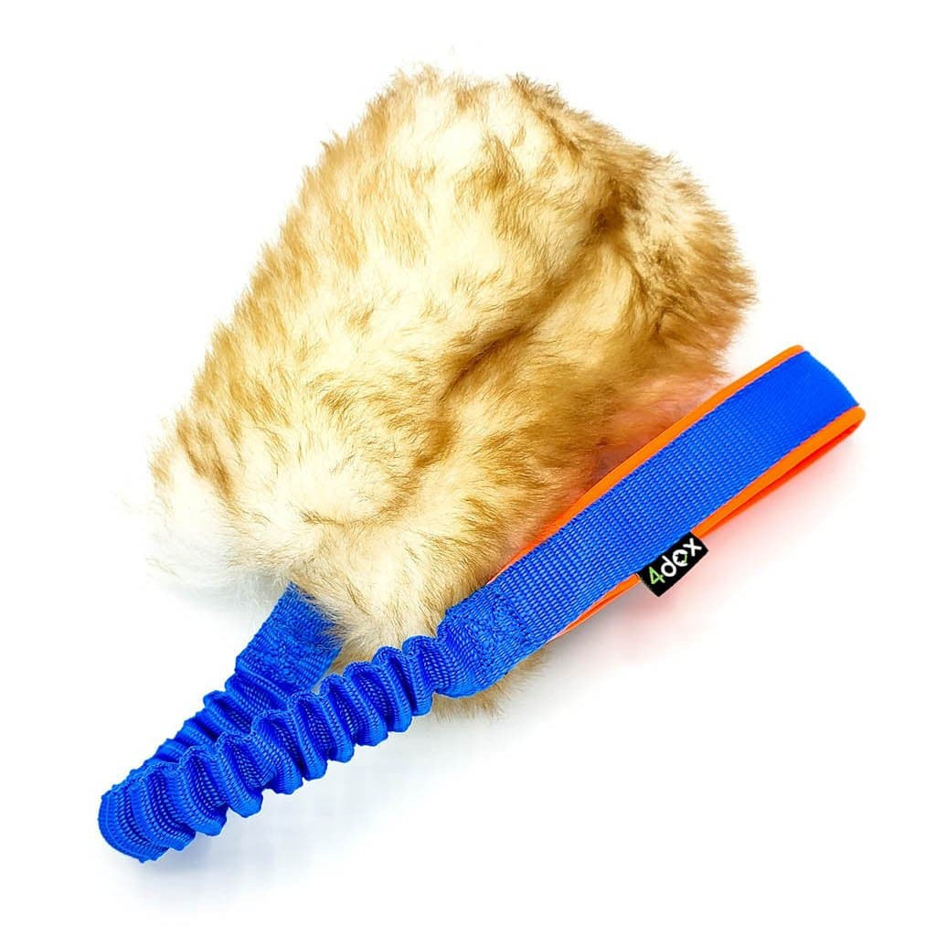 犬猫用 4dox 羊毛ドラッグトイ M サイズ 衝撃吸収リード付き｜ペット・ペット用品｜犬猫用 4dox 羊毛ドラッグトイ M サイズ 衝撃吸収リード付き