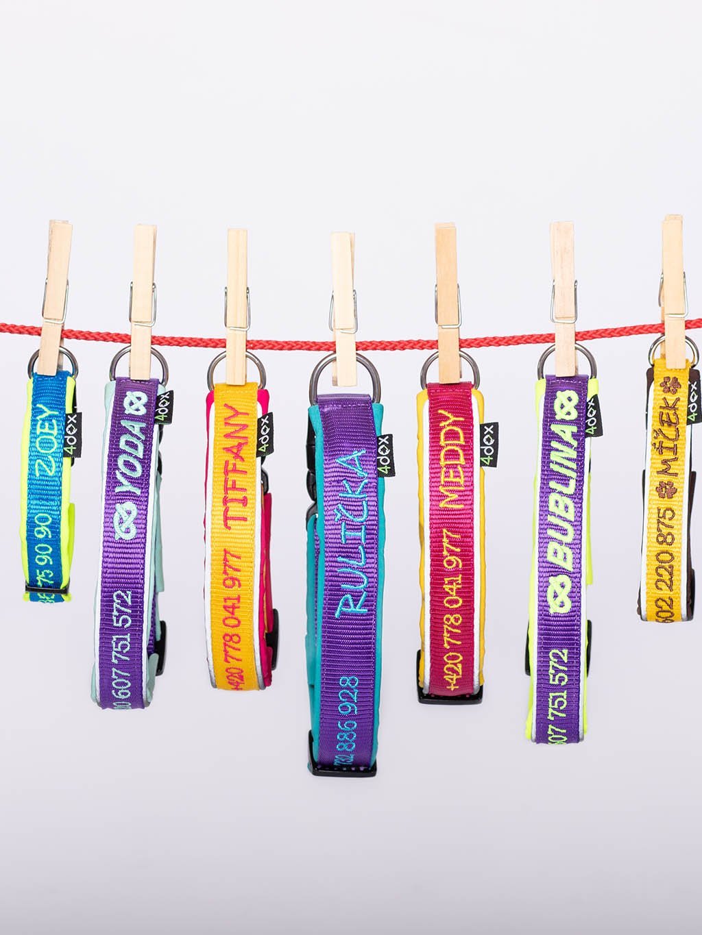 犬用 4dox｜小型犬・中型犬・大型犬対応 カスタムメイドネックバンド（クラシックカラー）｜オリジナルカラー＆無料名入れ｜ペット用首輪・ハーネス｜犬猫の首輪　4dox オリジナル名前入れ　おしゃれ　丈夫　かわいい