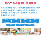 犬猫用 Alice's Dog & Cat アリス消臭除菌スプレー - 無香料でニオイ菌ゼロに｜ペット用香水・消臭スプレー｜犬用 猫用 Alice's Dog & Cat アリス消臭除菌スプレー - Alice's Dog & Catproduct_type