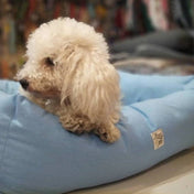 犬猫ベッド Leo & Luna フィオレコレクション ヘブンリーブルー | 丈夫なクッションと可愛いカラー｜犬用ベッド