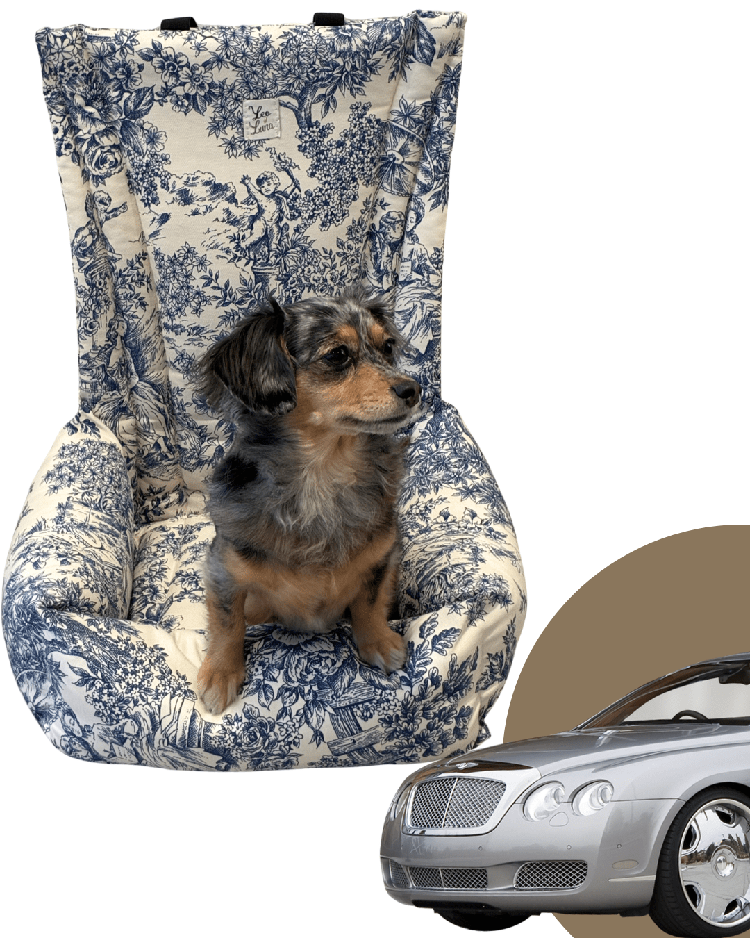 犬用 ドライブ用ベッド プレミアム Leo & Luna - 高級車対応 耐久性抜群｜犬用ドライブ用ベッド｜犬用 ドライブ用ベッド プレミアム Leo & Luna - 高級車対応 耐久性抜群