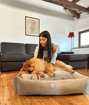 犬猫用ベッド Leo & Luna ベルベットコレクション - 撥水性と通気性抜群のおしゃれベッド｜犬猫用ベッド｜犬猫用ベッド Leo & Luna ベルベットコレクション - 撥水性と通気性抜群のおしゃれベッド