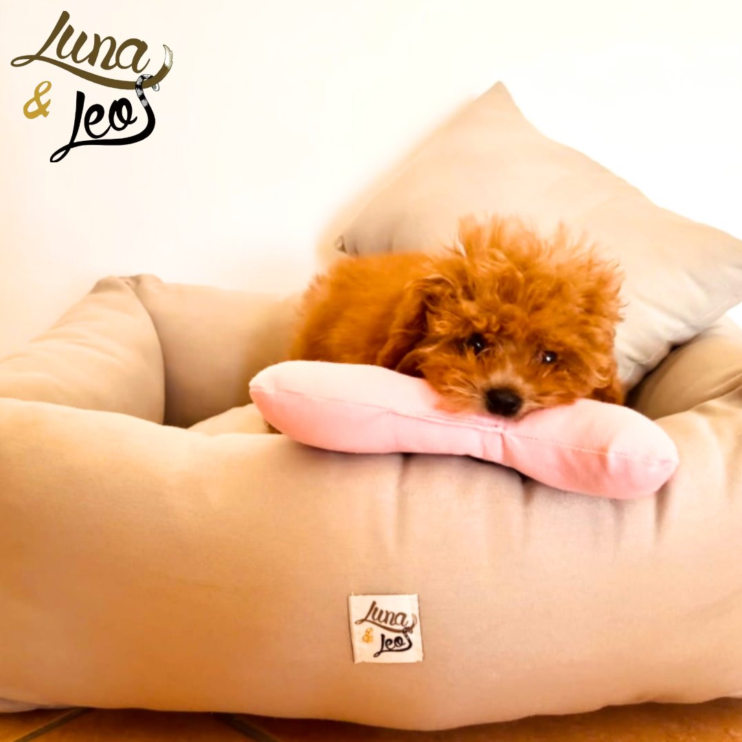 犬猫用クッション枕 Leo & Luna ピローウ – 快適な休息とサポートを実現｜犬猫用ベッド