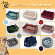 犬猫用ベッド Leo & Luna ベルベットコレクション - 撥水性と通気性抜群のおしゃれベッド｜犬猫用ベッド｜犬猫用ベッド Leo & Luna ベルベットコレクション - 撥水性と通気性抜群のおしゃれベッド｜犬猫用ベッド