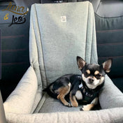犬用 ドライブ用ベッド プレミアム Leo & Luna - 高級車対応 耐久性抜群｜犬用ドライブ用ベッド｜レオエルナ ドライブ用ベッド、高級車に調和するデザイン、犬用安全ベッド