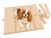 犬用ロールアップマット 軽量 持ち運び おしゃれ カフェ・旅行・車用 Leo & Luna｜犬用マット｜犬用ロールアップマット 軽量 持ち運び おしゃれ カフェ・旅行・車用 Leo & Luna