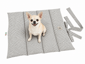 犬用ロールアップマット 軽量 持ち運び おしゃれ カフェ・旅行・車用 Leo & Luna｜犬用マット｜犬用ロールアップマット 軽量 持ち運び おしゃれ カフェ・旅行・車用 Leo & Luna