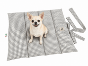 犬用ロールアップマット 軽量 持ち運び おしゃれ カフェ・旅行・車用 Leo & Luna｜犬用マット｜犬用ロールアップマット 軽量 持ち運び おしゃれ カフェ・旅行・車用 Leo & Luna