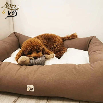 Dog and Cat Bed Leo &amp; Luna Pet Bed Sitter Pel 