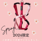 犬用ハーネス PERROS ペルロス 2024年数量限定さくらカラー｜ペット用首輪・ハーネス｜犬用ハーネス PERROS ペルロス 2024年数量限定さくらカラー - Alice's Dog & Cat
