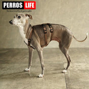 犬用ハーネス PERROS - 胸深く腹部細い犬用ドピアッカハーネス｜ペット用首輪・ハーネス｜犬用ハーネス PERROS - ドピアッカハーネス 胸深く腹部細い犬/グレーハウンド用