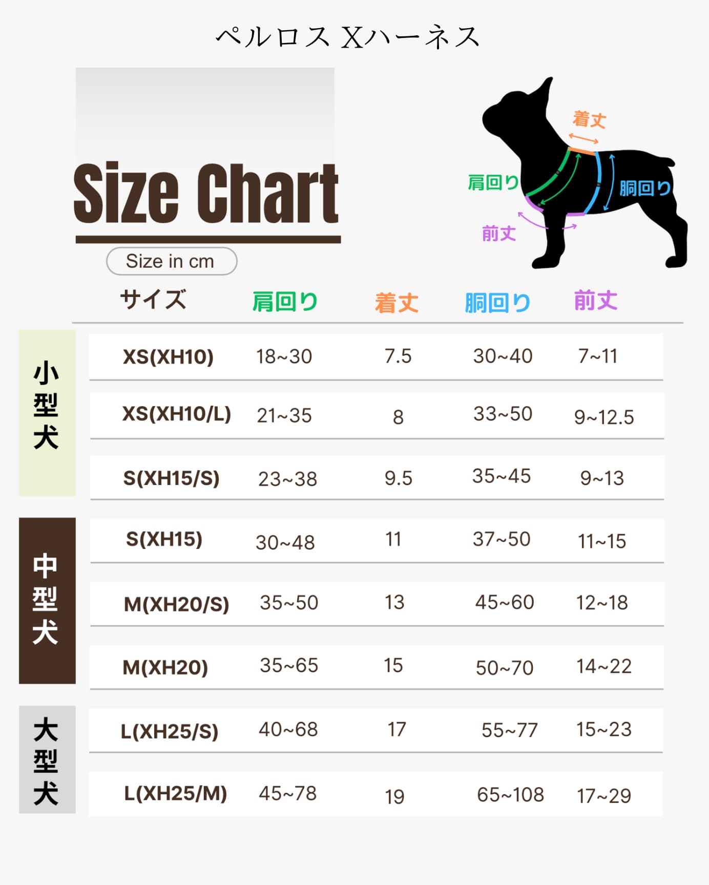 犬用ハーネス PERROS - 胸が厚く丸い犬用のXハーネス｜ペット用首輪・ハーネス｜犬用ハーネス　フレンチブルー　Xハーネス