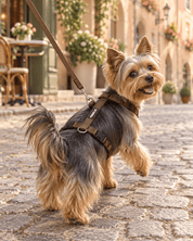 犬用ハーネス PERROS（ペルロス）チョコレート｜首を通さないH型・Y型 イタリア製｜犬用ハーネス｜犬用ハーネス PERROS（ペルロス）チョコレート｜首を通さないH型・Y型 イタリア製