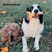 犬猫の抜け毛取り - ZOORO 長毛用 グルーミングコーム｜ペット用品グルーミング用品｜犬猫 長毛用 抜け毛対策 ZOORO(ゾロ) グルーミングコーム ロングタイプ 毛玉の予防、毛のブラッシング、皮膚の清潔さを保つ