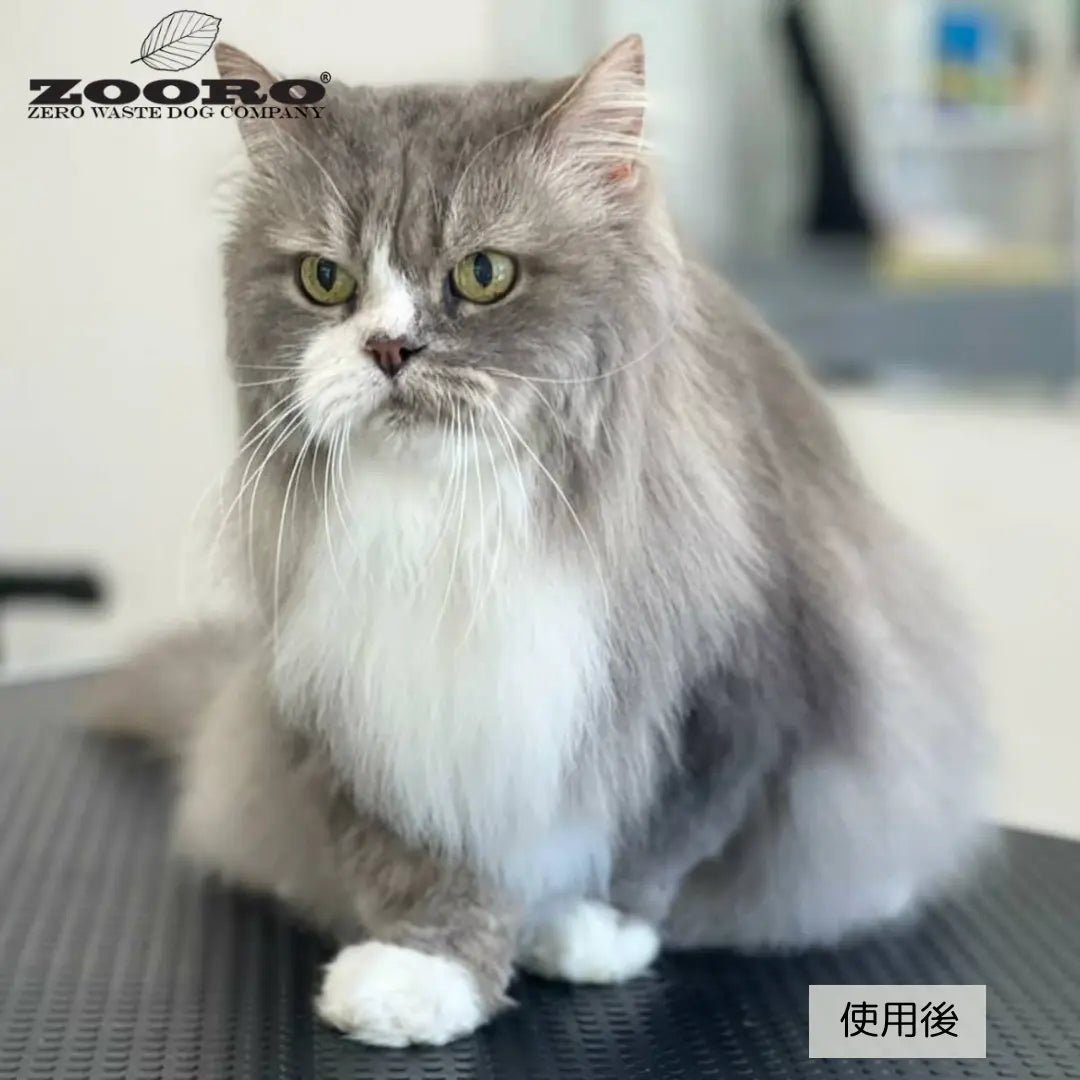 犬猫うさぎの抜け毛取り 猫の使用後 きれい- ZOORO 短毛用 グルーミングコーム | プロ仕様ペット用ブラシ - Alice's Dog & Catproduct_type