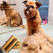 犬猫うさぎの抜け毛取り - ZOORO 短毛用 グルーミングコーム｜ペット用グルーミング用品｜中型犬 抜け毛ケア 換毛期 抜け毛を効果的に除去 ゾロ公式