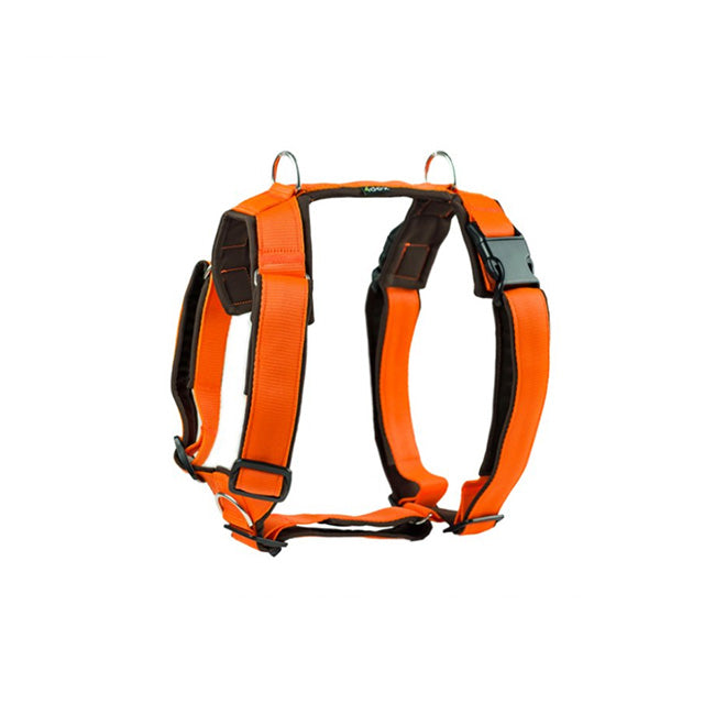 4dox Dog Harness Comfort Plus Harness Orange Color 